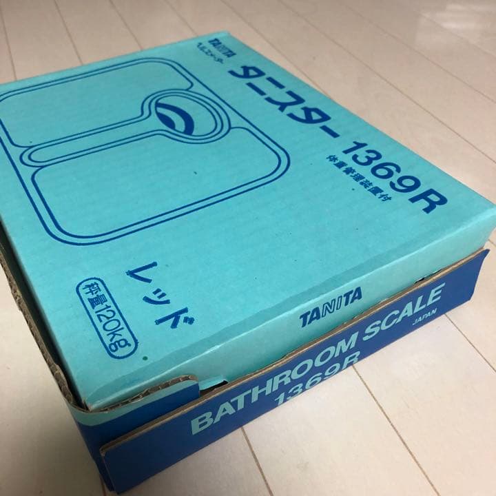 TANITA 体重計 タニスター 赤　未使用品　*