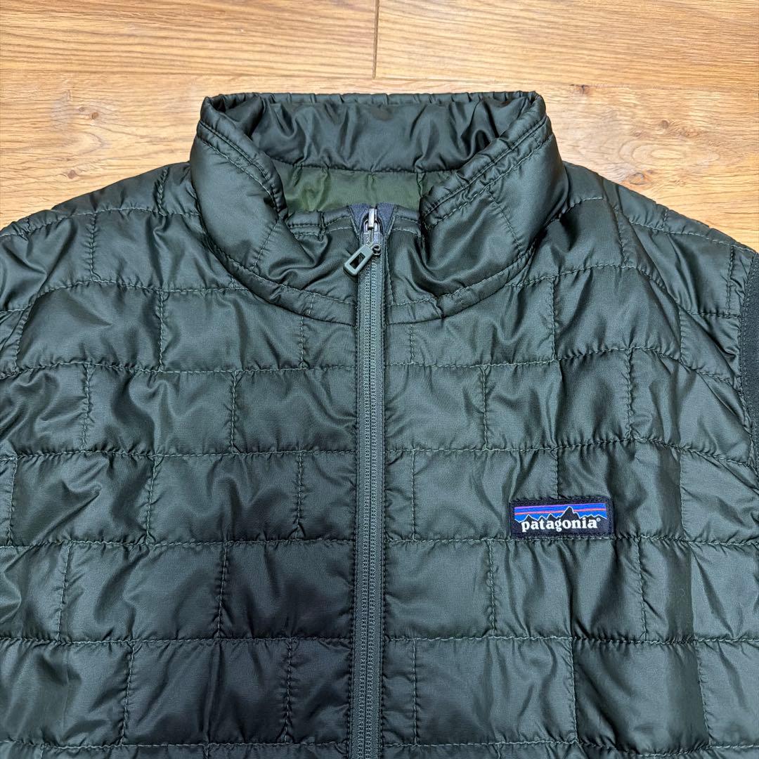 patagonia ダウンベスト L ダークグリーン