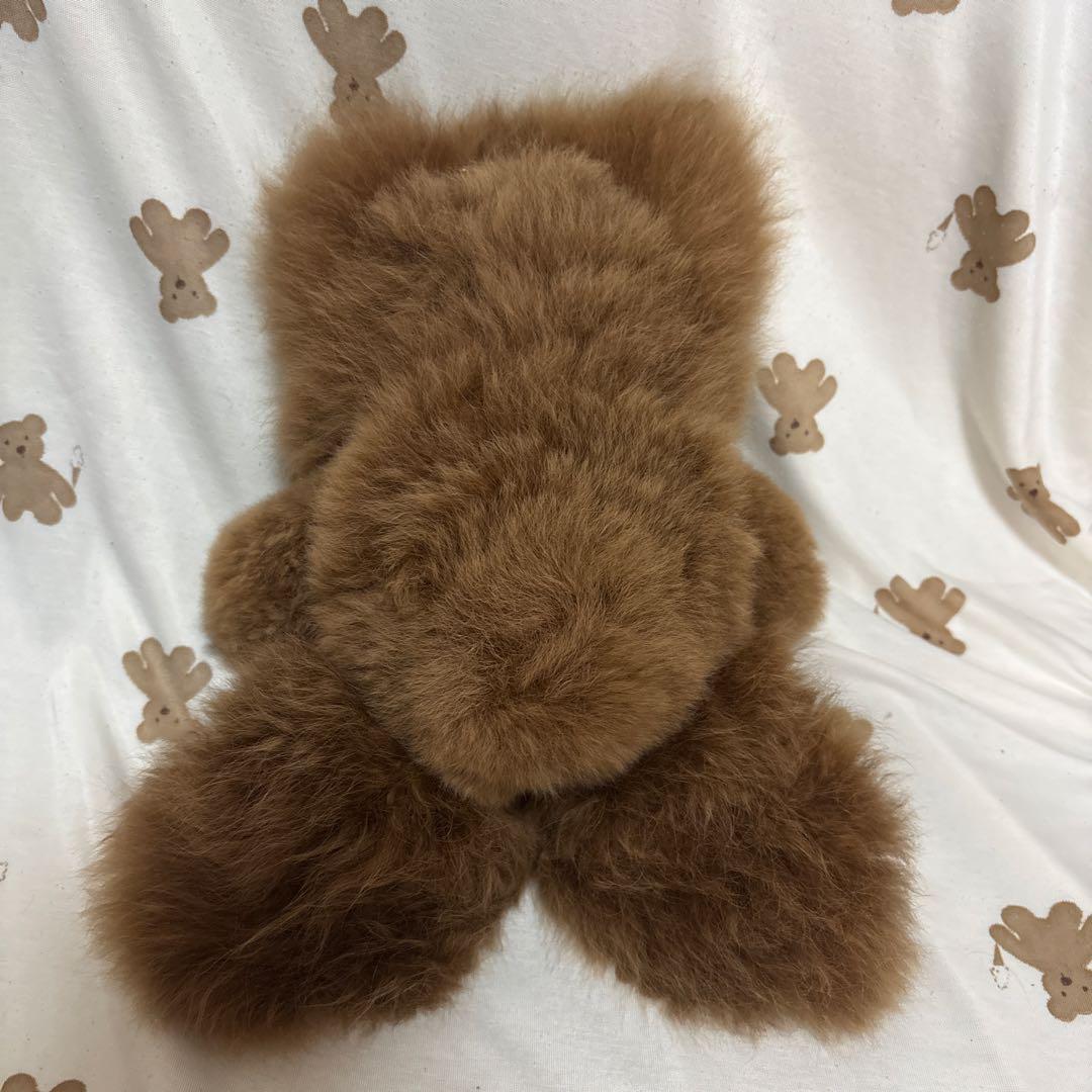 ペルー直輸入 アルパカテディベア