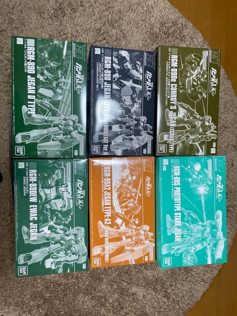 ガンプラ　ジェガン　6体セット