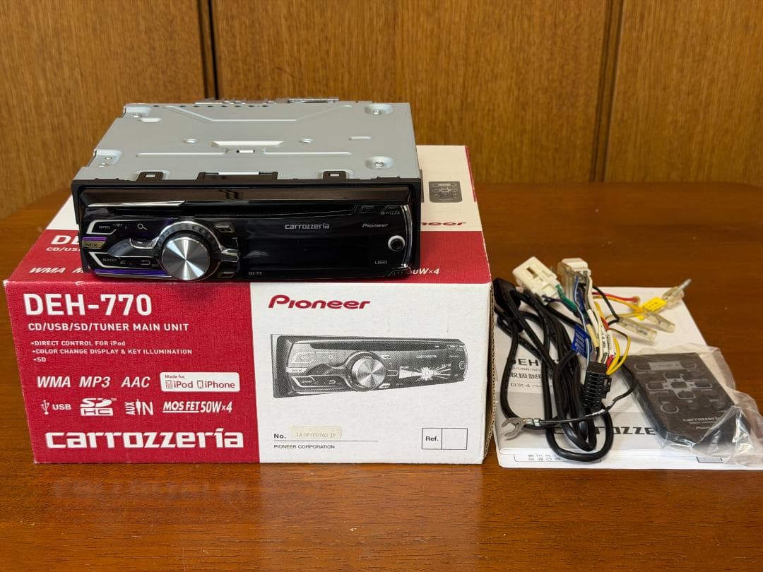 カロッツェリア カーAV/AVメインユニット DEH-770