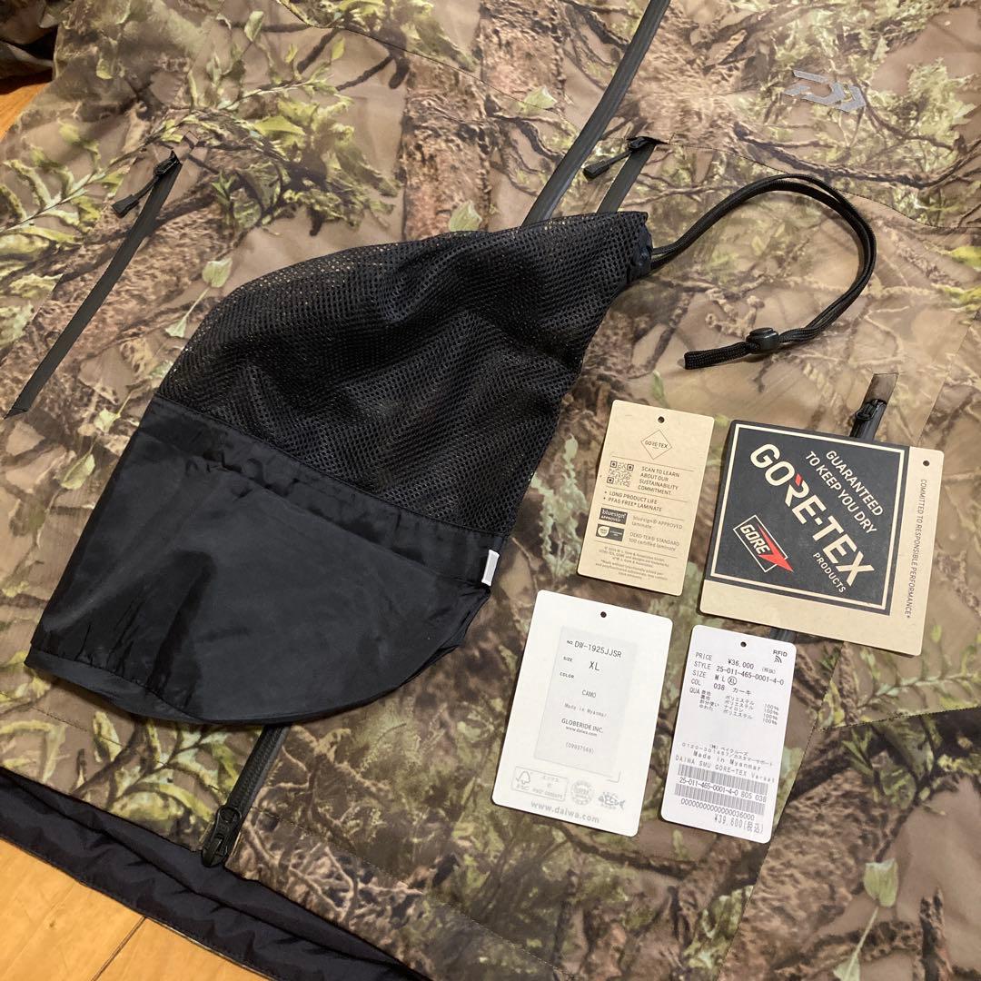【完売品】JS relume別注 DAIWA GORE-TEX ジャケット XL