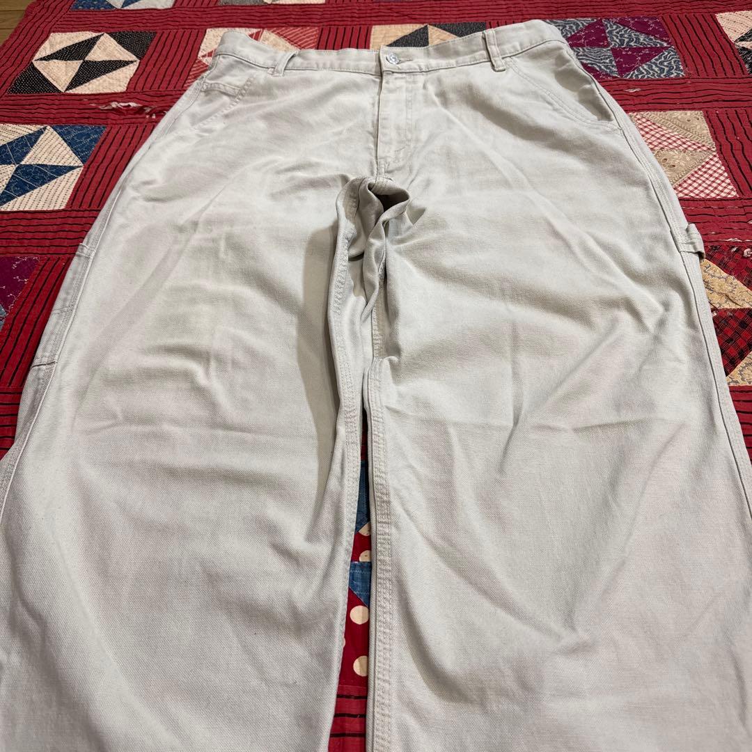 珍品 90s 00s Levi's ダック ペインターパンツ オフホワイト