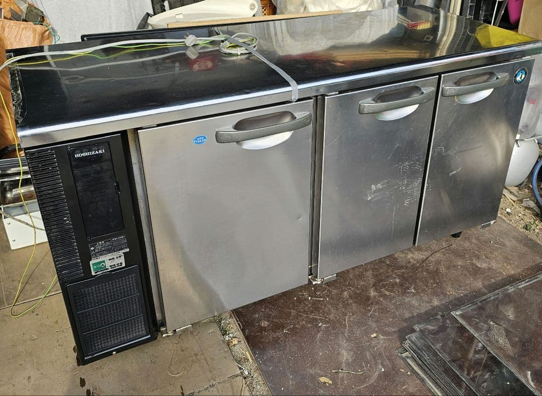 断*ん様 業務用ホシザキ冷凍冷蔵コールドテーブルRFT-150PNE1　動作品に