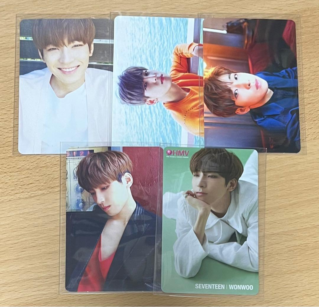 seventeen セブチ　ウォヌ　トレカ　teenage
