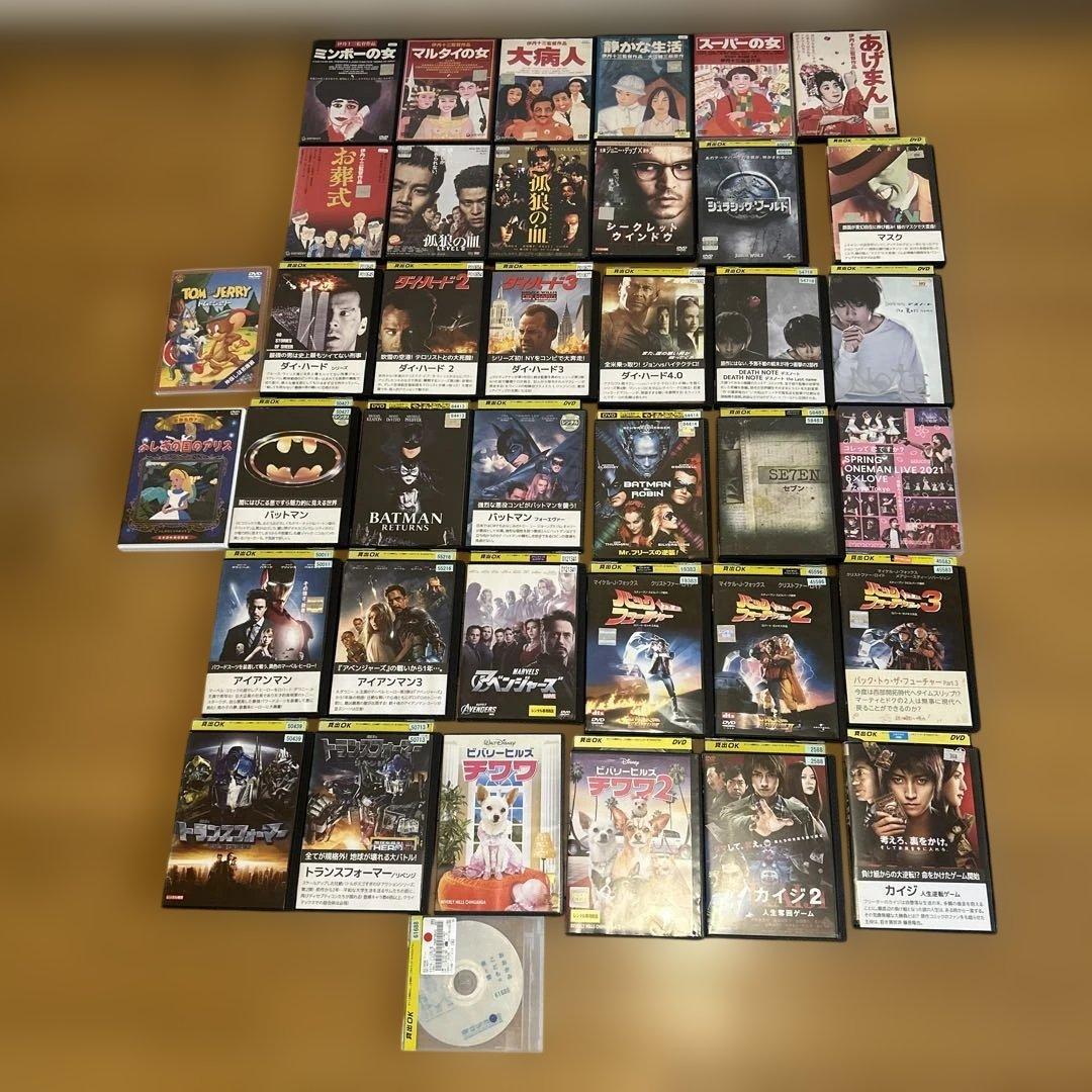 レンタル落ちDVDセット