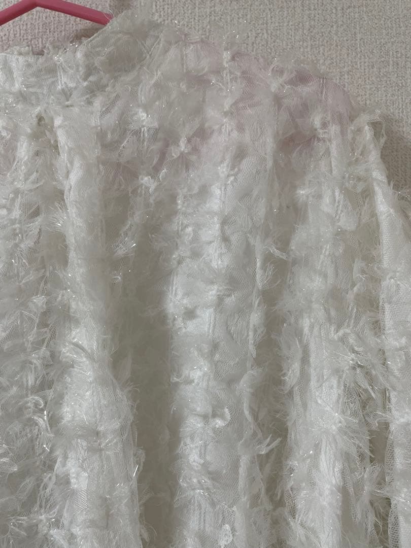 ツルバイマリコオイカワArmeria ラメチュールレースブラウス