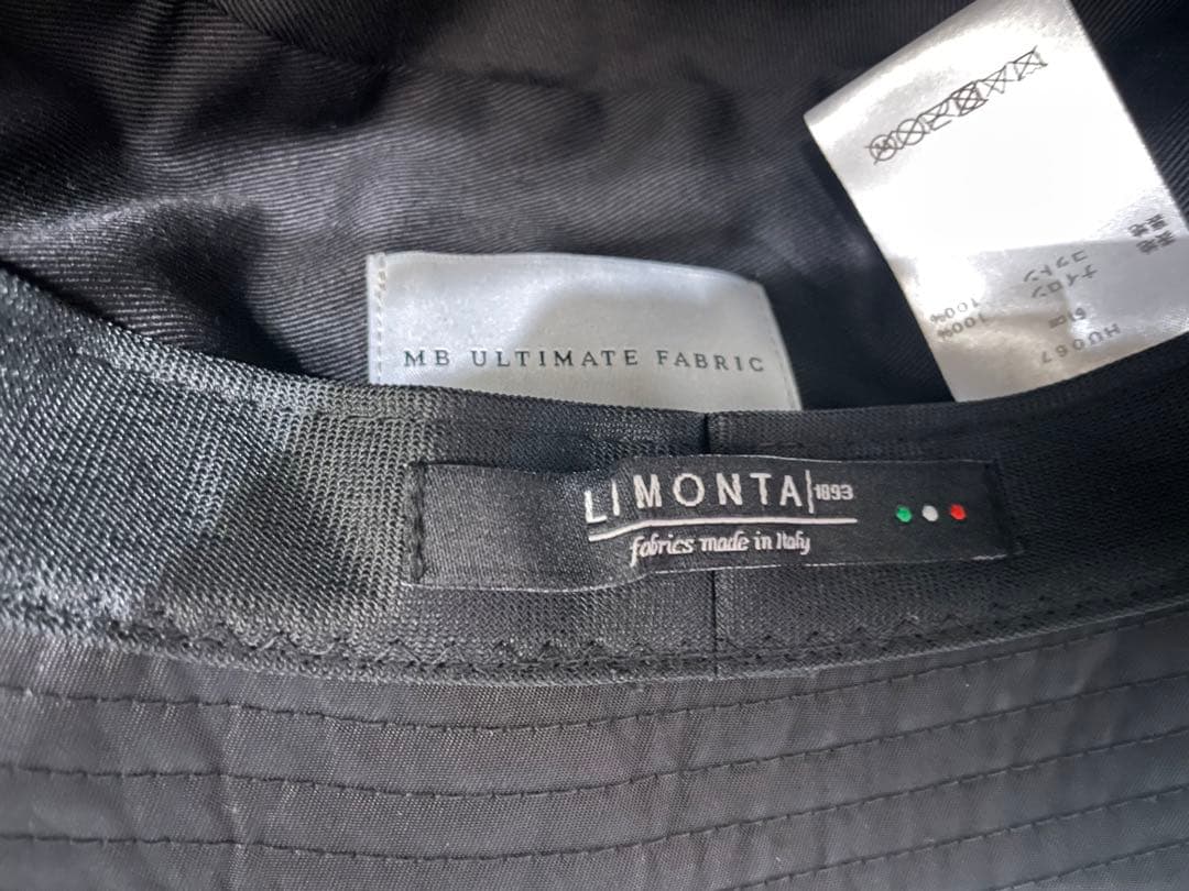 【未使用】MB パーマネントハット リモンタ バケットハット ブラック Lサイズ