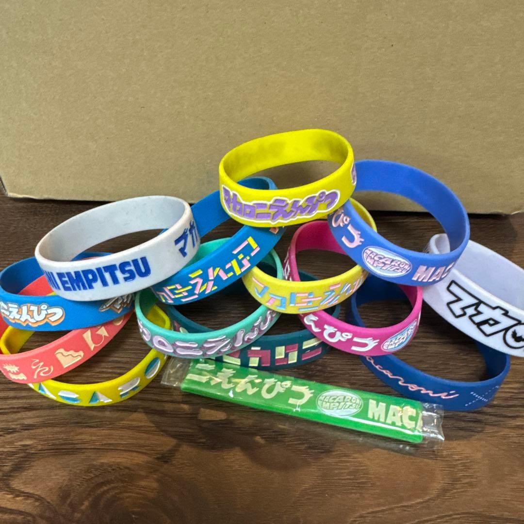 マカロニえんぴつ ラバーバンド ラババン 纏め売り 14個