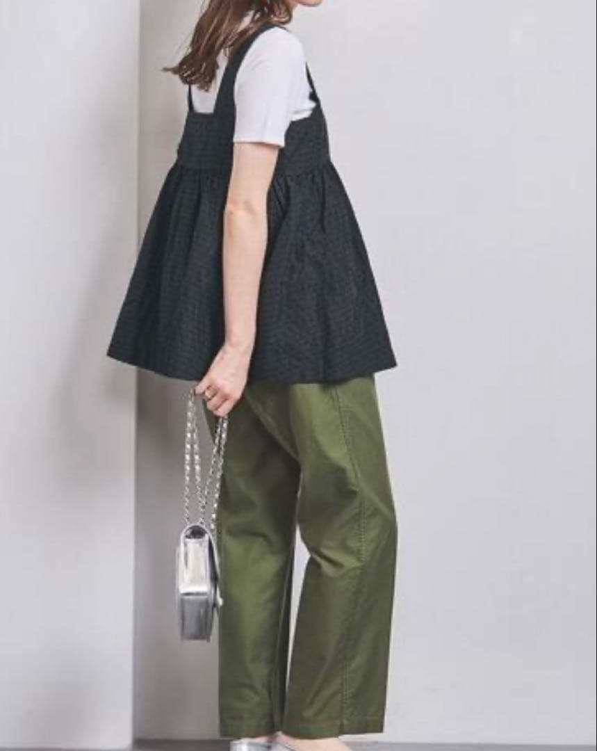 UNITED ARROWSモールボーダー キャミソール ブラウス サイズ38