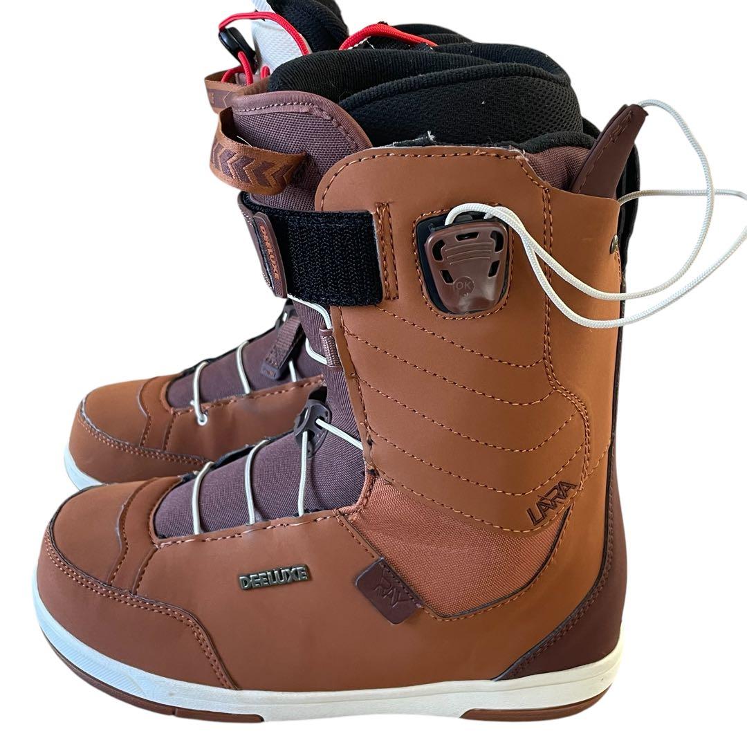 美品　DEELUXE ディーラックス レディース　スノーボードブーツ 24cm