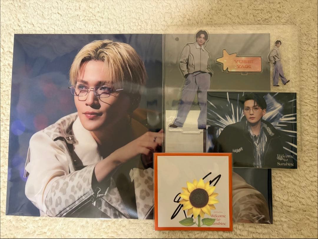 FANTASTICS 八木勇征　クリアポスター　直筆サイン他