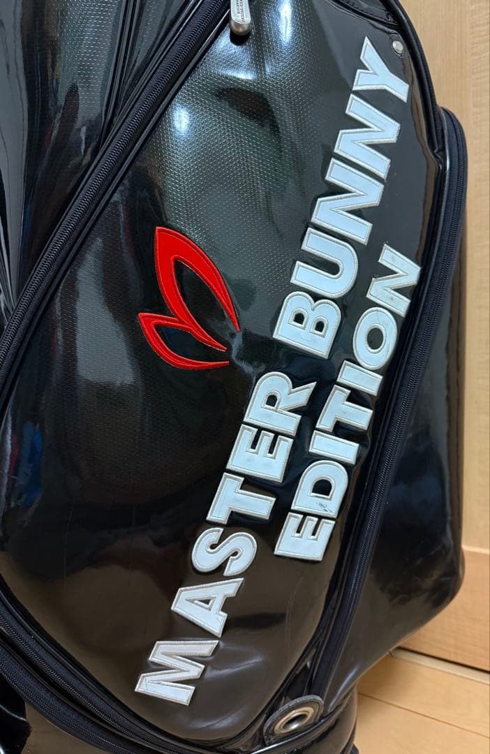 完売★マスターバニー★キャディバッグ★ゴルフ★パーリーゲイツ★ゴルフバッグ★黒