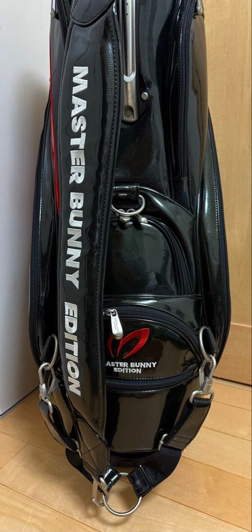 完売★マスターバニー★キャディバッグ★ゴルフ★パーリーゲイツ★ゴルフバッグ★黒