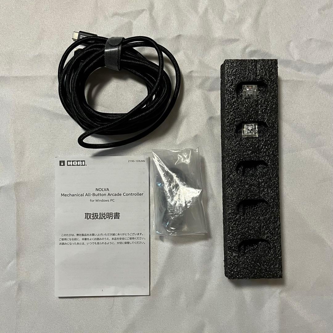 美品 HORI NOLVA レバーレスコントローラー PC用 HPC-082