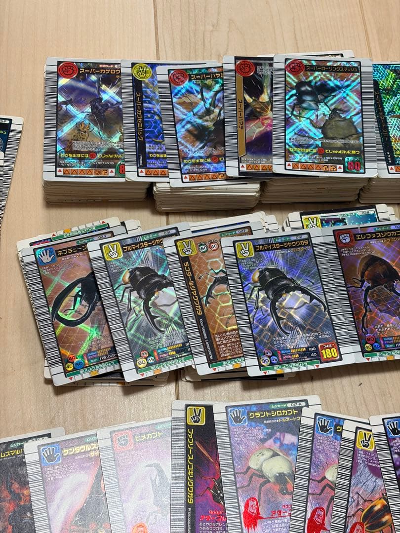 【約300枚】ムシキングカード　まとめ売り