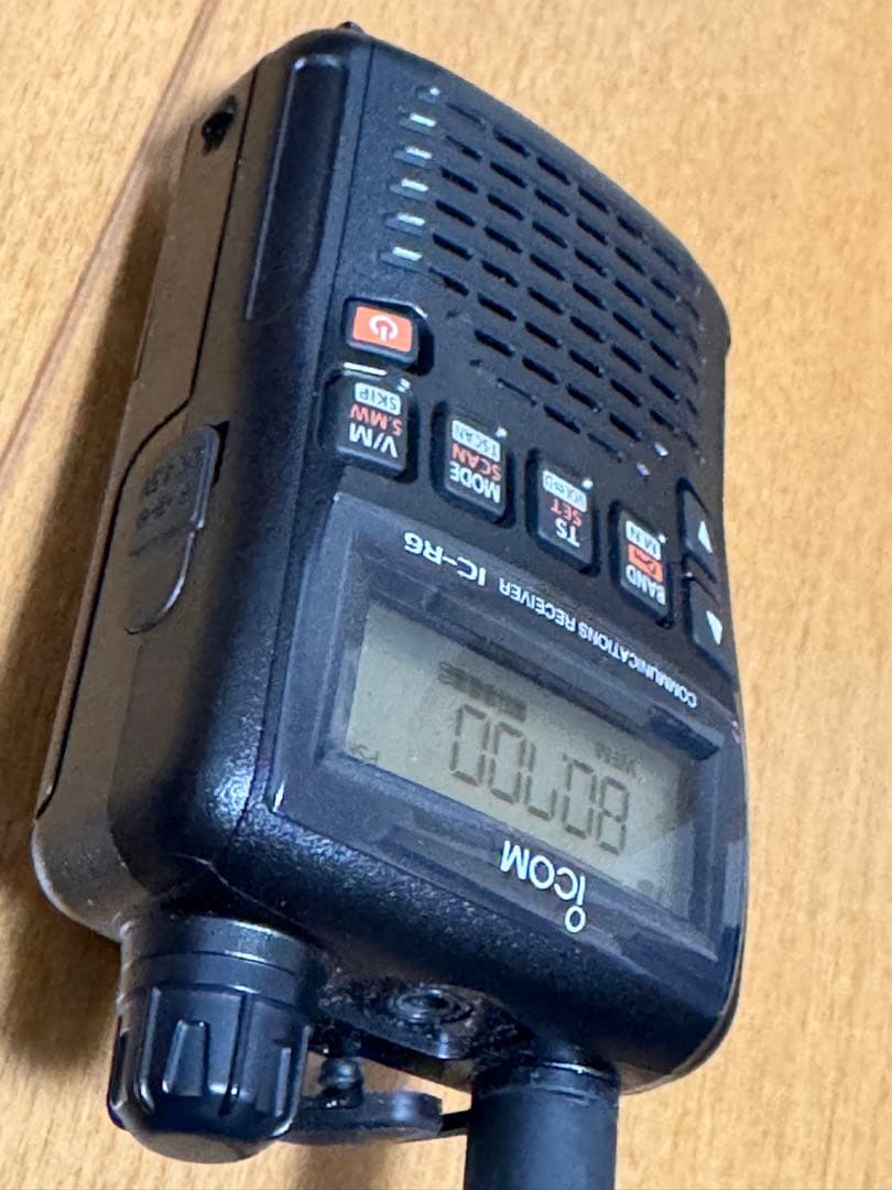 ICOM IC-R6 通信受信機 イヤホン付き