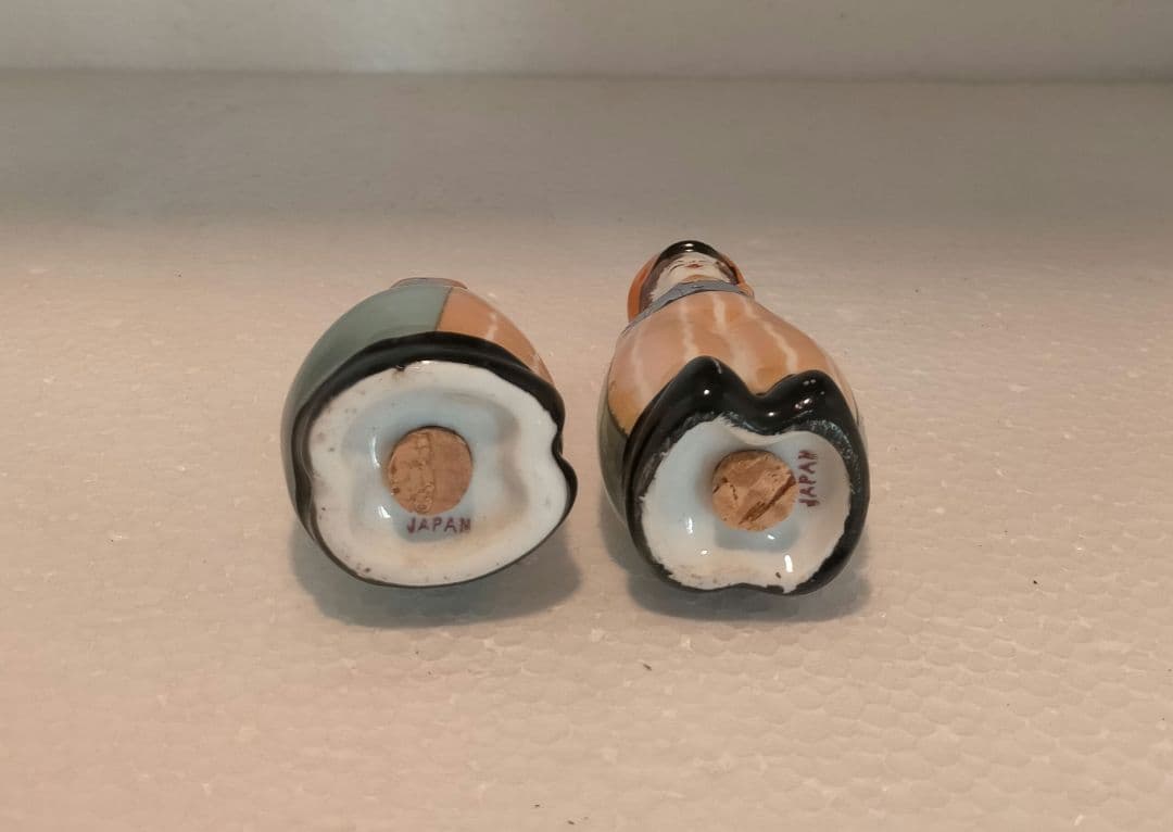 オールドノリタケ　ラスター彩　オランダ少年少女