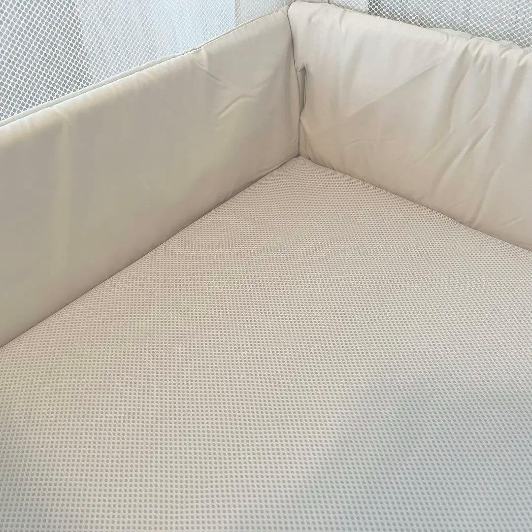 【出品5/7まで】【美品】アップリカ ベビーベッド ココネルエアー AB