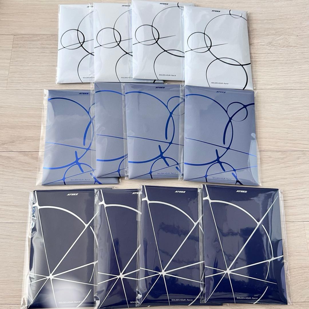 ATEEZ GOLDEN HOUR poca ver. 未開封 12枚セット