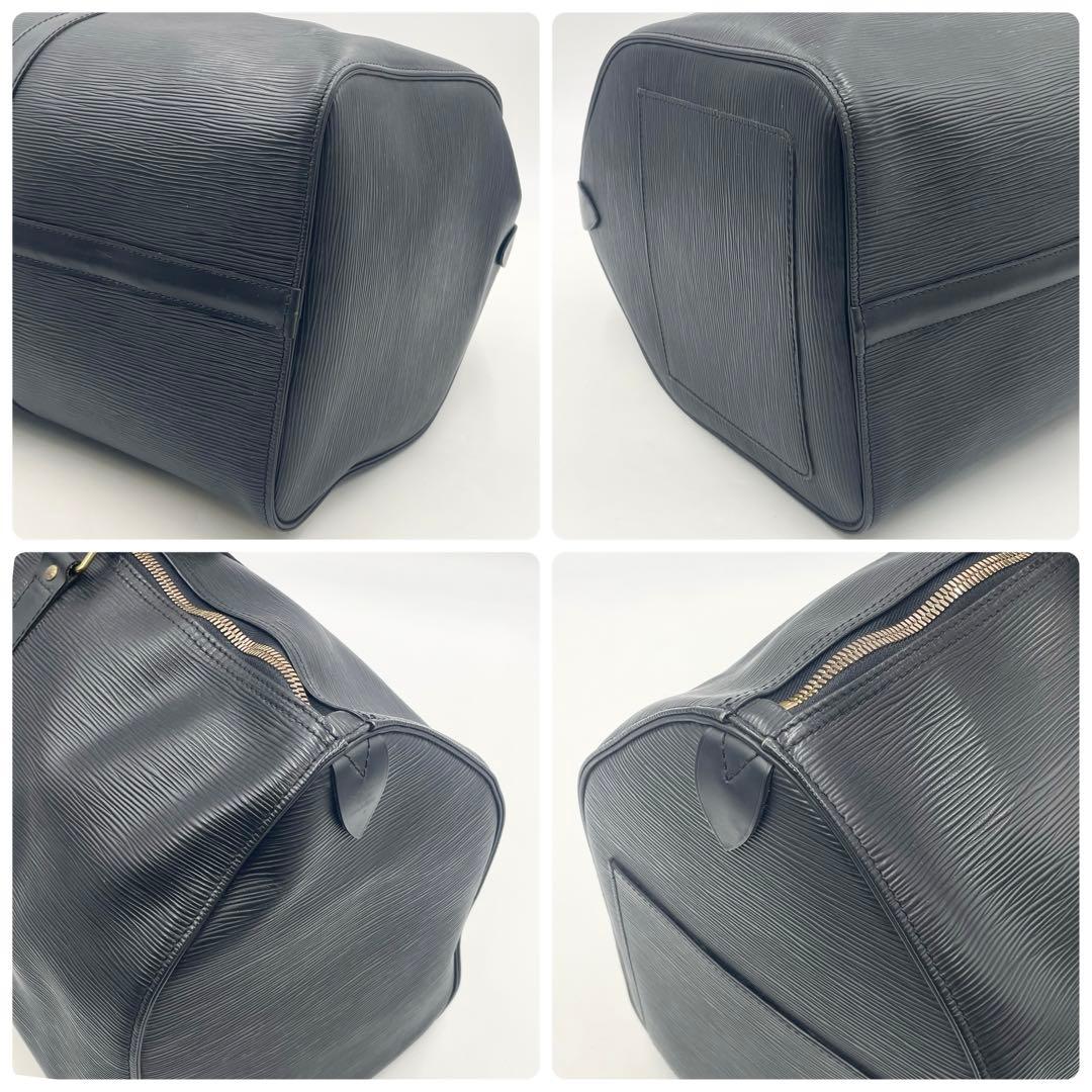 【美品】ルイヴィトン キーポル 50ボストンバッグ エピ ブラック M42962