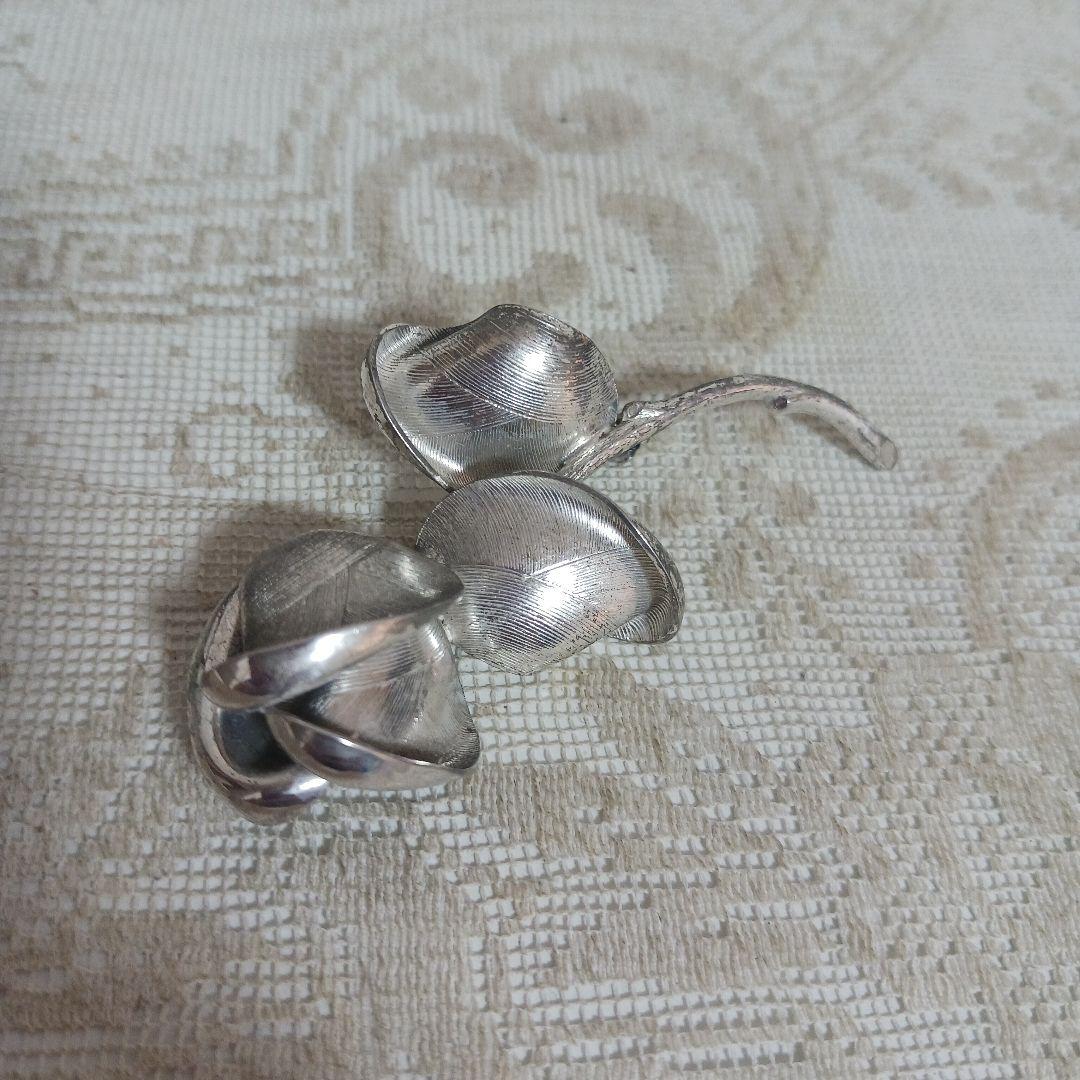 Christian Dior バラ ブローチ S925