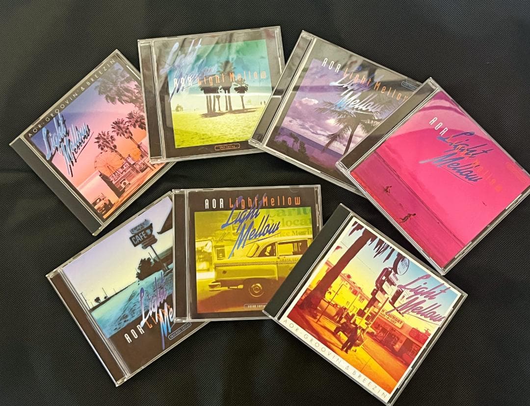 ■AOR コンピレーションCD 7枚セット（廃盤・入手困難　全国内盤・帯付）