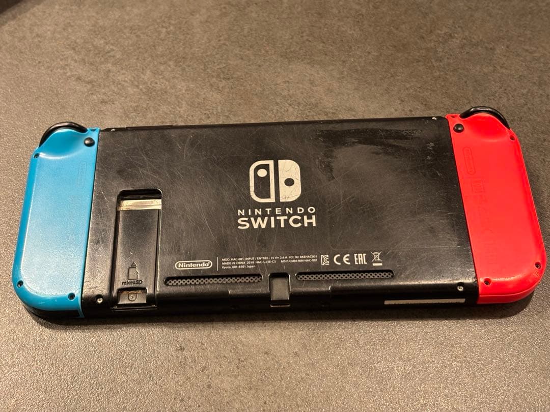 Switch本体 右コントローラ一 一部破損