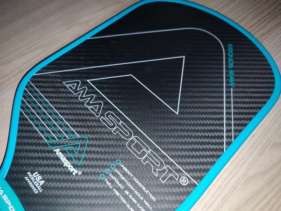 USAP 承認 ピックルボール パドル AMA Sport 生カーボンファイバー