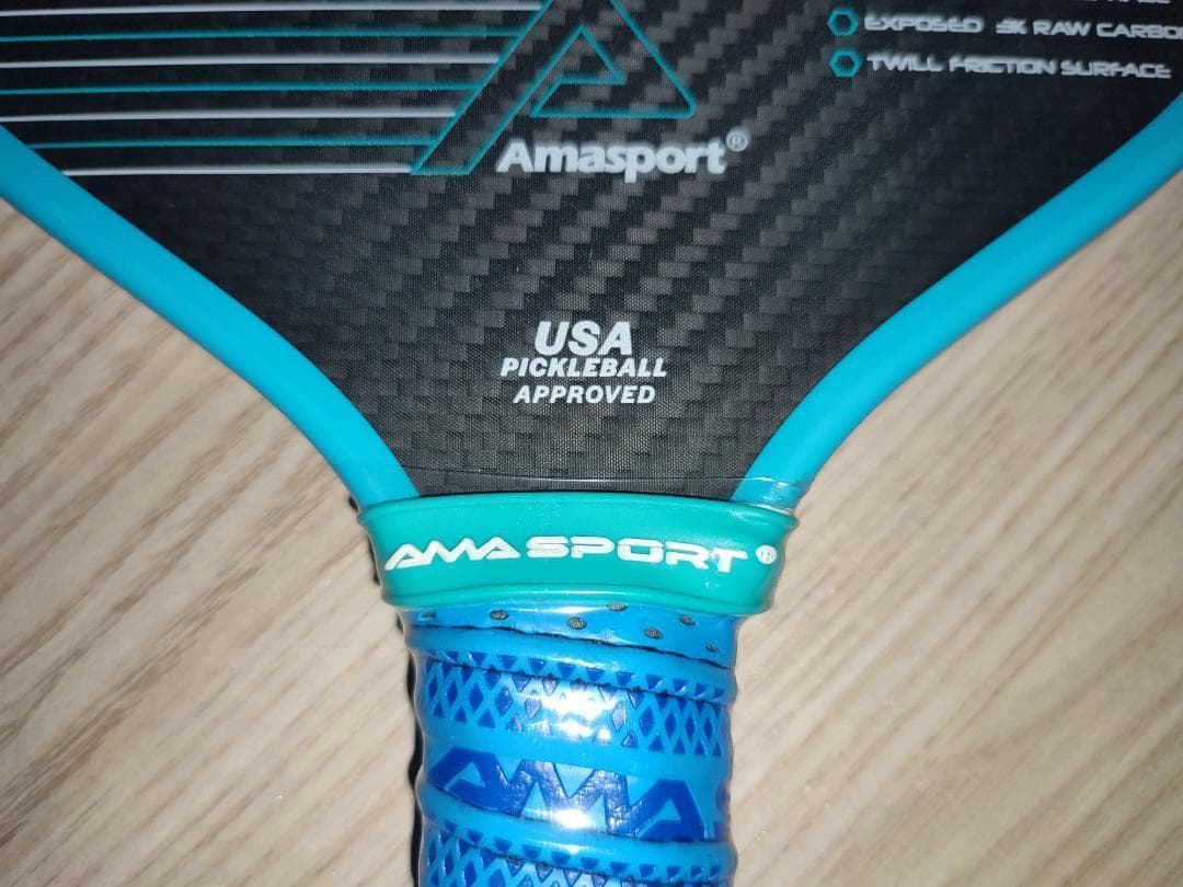 USAP 承認 ピックルボール パドル AMA Sport 生カーボンファイバー