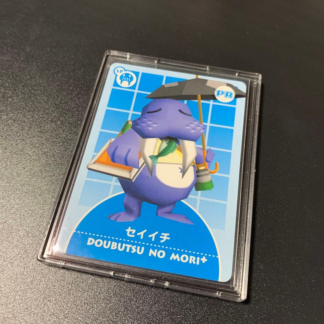希少 どうぶつの森+ カードe セイイチ