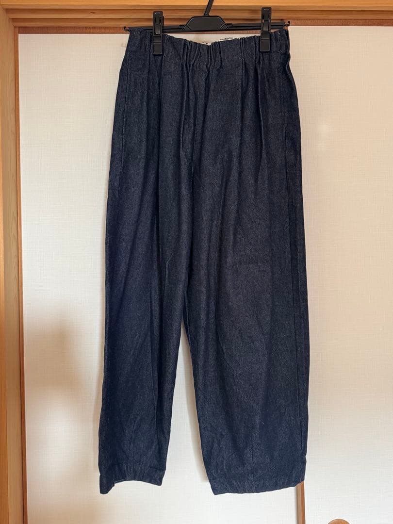 【YUU】かぐれ　デニムクロップドパンツ