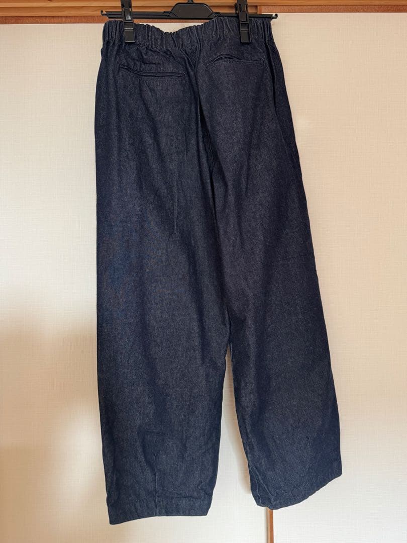 【YUU】かぐれ　デニムクロップドパンツ