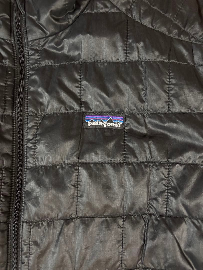 patagonia ブラック ナノパフ