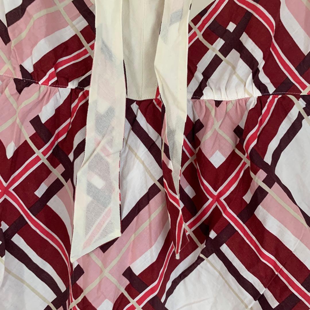 バーバリーブルーレーベル　ノバチェック　キャミソール38