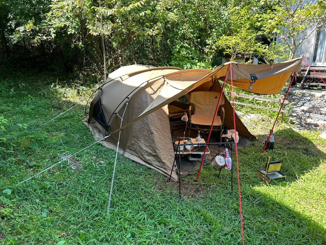 DOD ガルテント、キャノピーポール、グランドシート付き