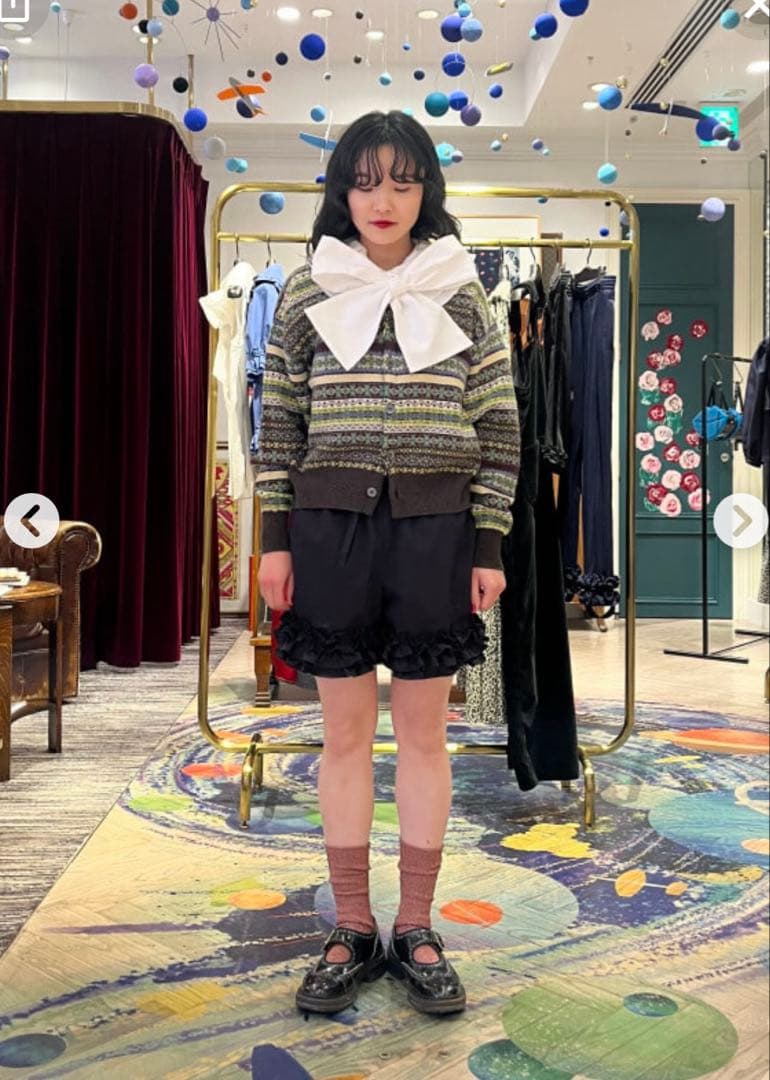 Vermeerist BEAMS フェルメリスト フリルショーツ