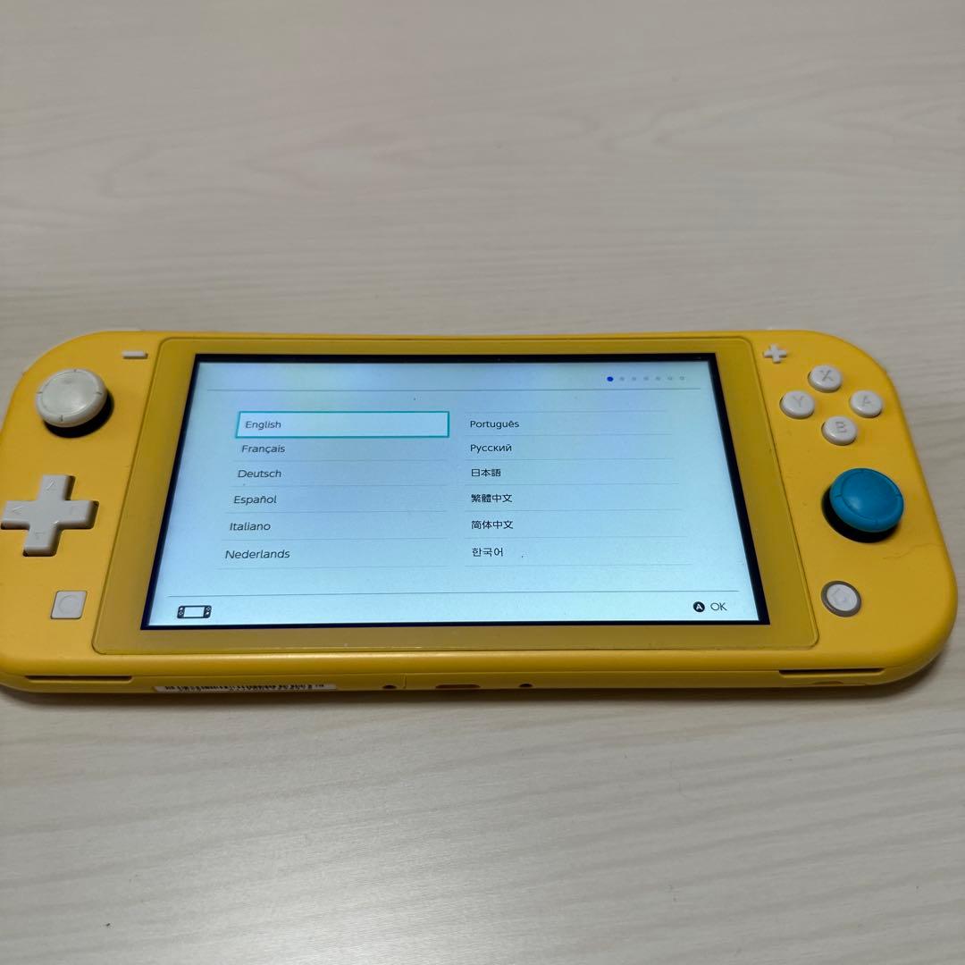 最終値下げ　Nintendo Switch Lite イエロー
