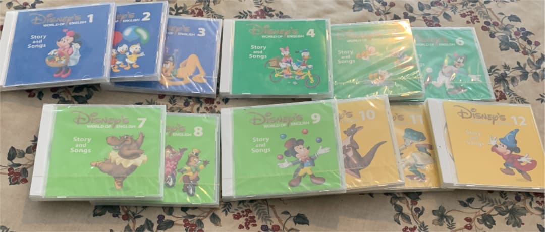 DWE  ディズニー英語ストーリーアンドソングスCD