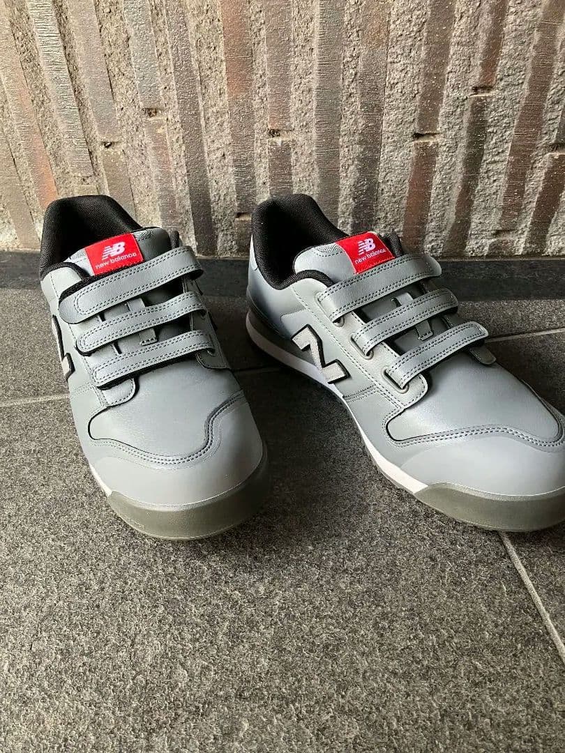 New Balance 安全靴 ベルクロ グレー 28.0cm