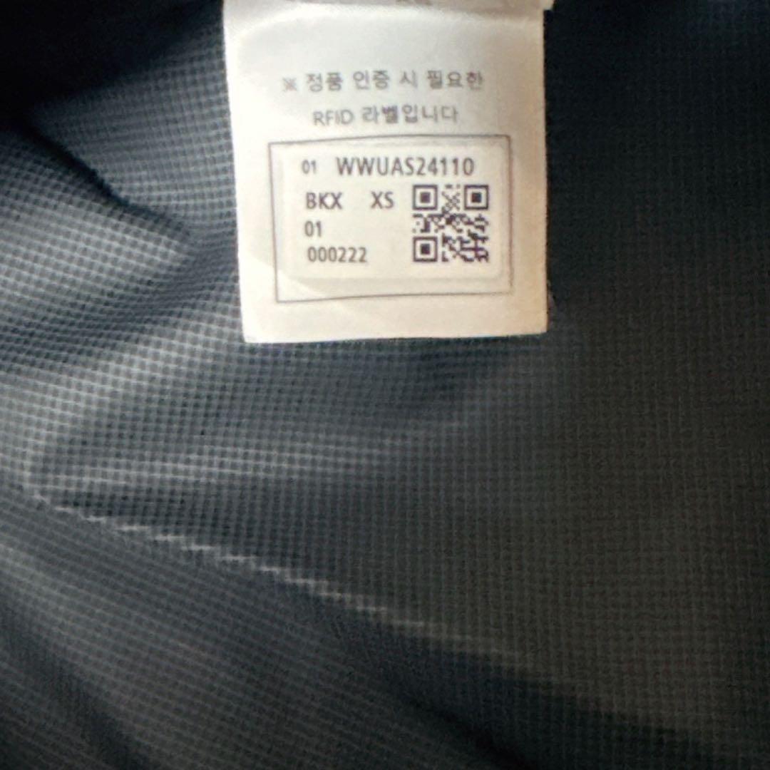 WAAC ワック　ジップアップワンピース　ブラック　XS