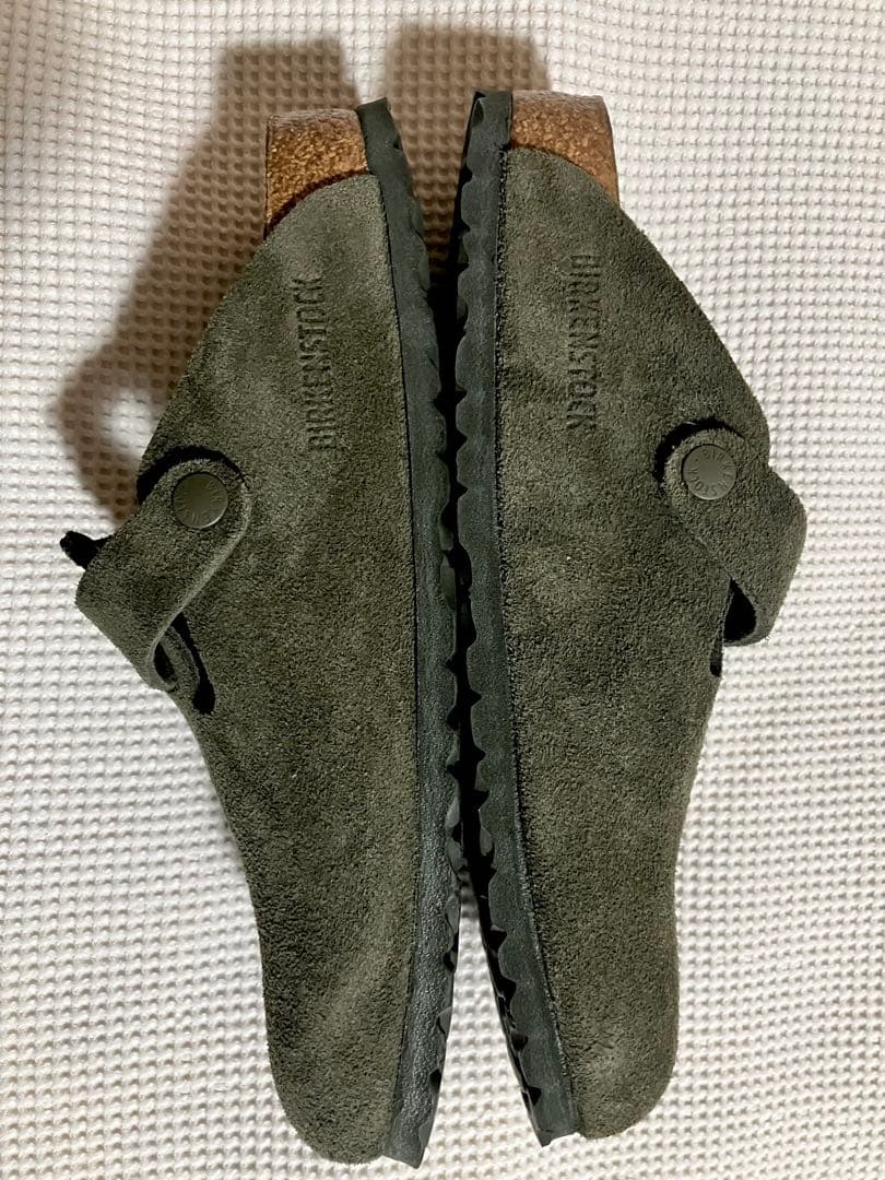 【お値下げ中】ビルケンシュトック ボストン　スエードレザー クロッグ 39