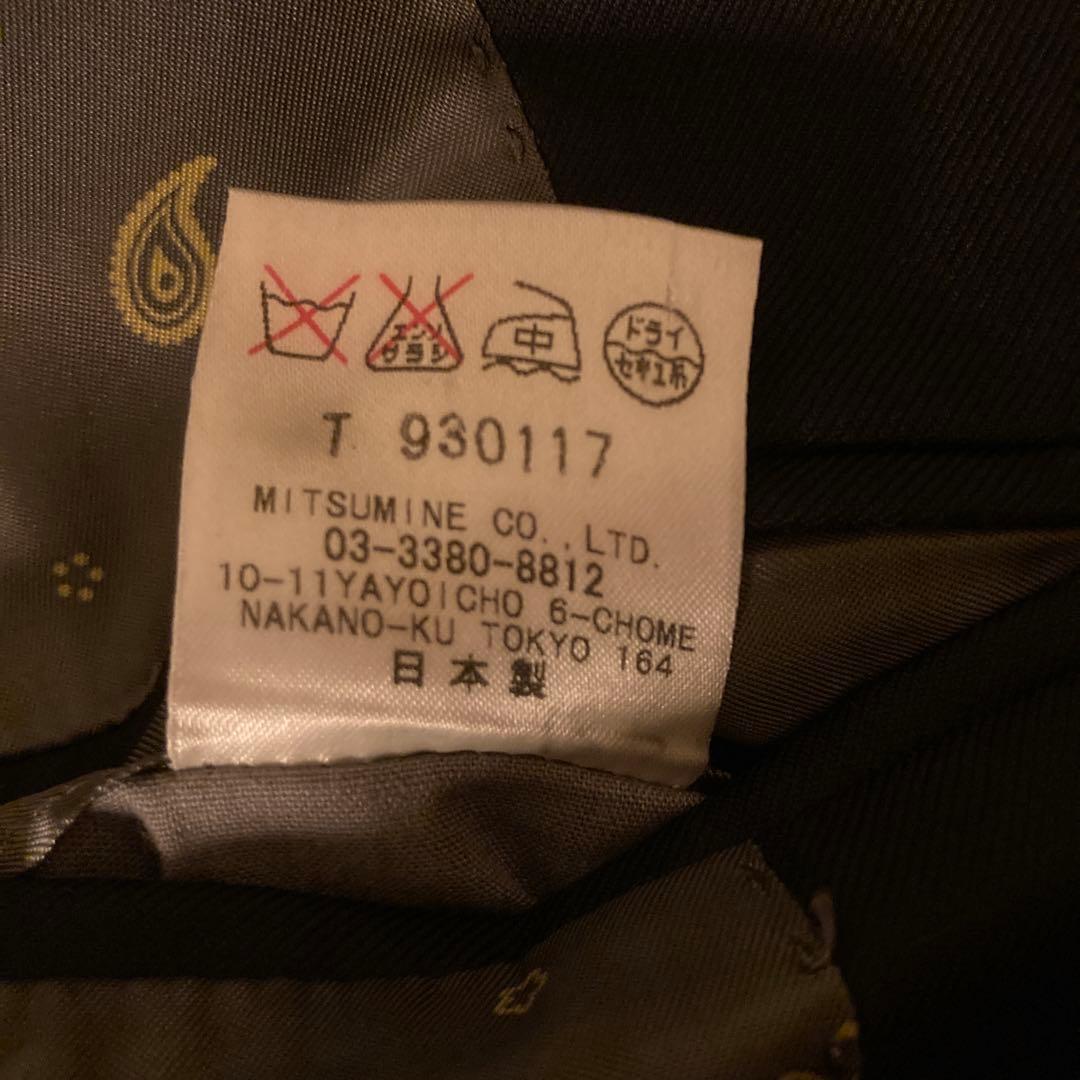 【3Pスーツ】Mitsumine・ミツミネ×Loro piana・ロロピアーナ