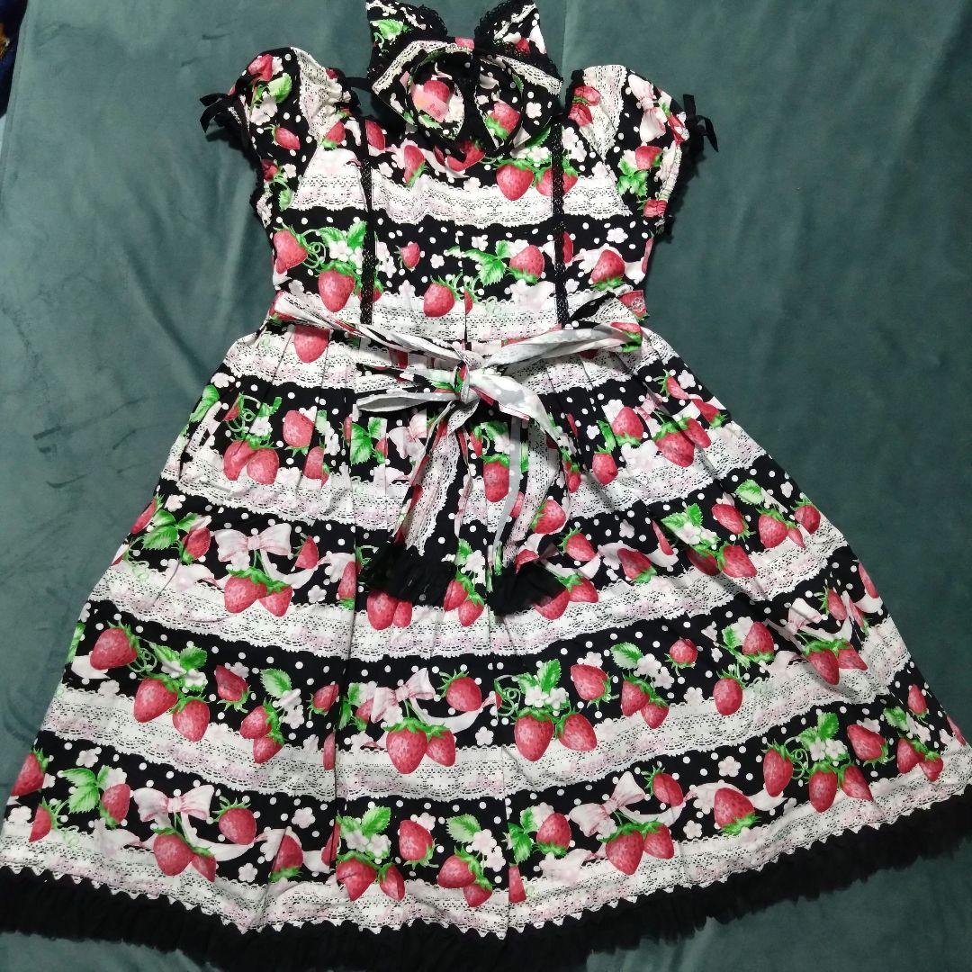 Angelic Pretty♡いちごミルフィーユ♡OPセット♡初期タグレア♡