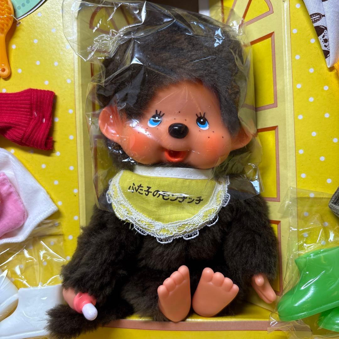 ビンテージ 未使用品 ギフトセット モンチッチ monchhichi 2974