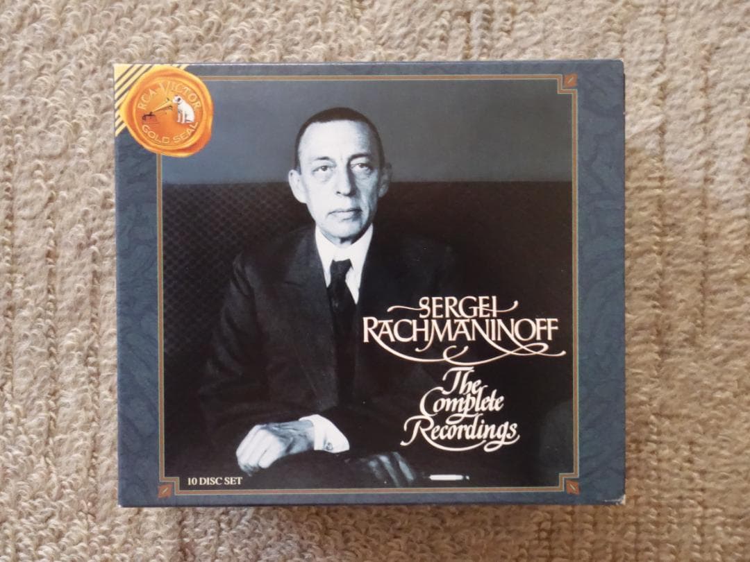 【初期盤 10枚組】セルゲイ・ラフマニノフ　全録音集
