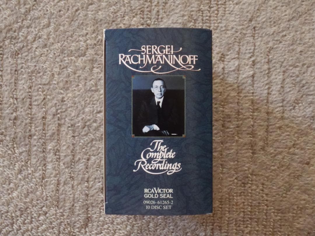 【初期盤 10枚組】セルゲイ・ラフマニノフ　全録音集
