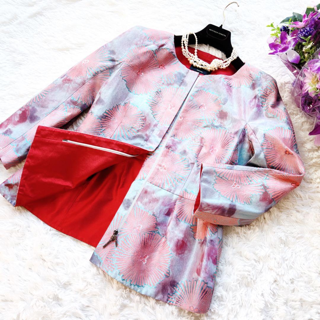 新品 GIORGIOARMANIジョルジオアルマーニ ジャカード ジャケット