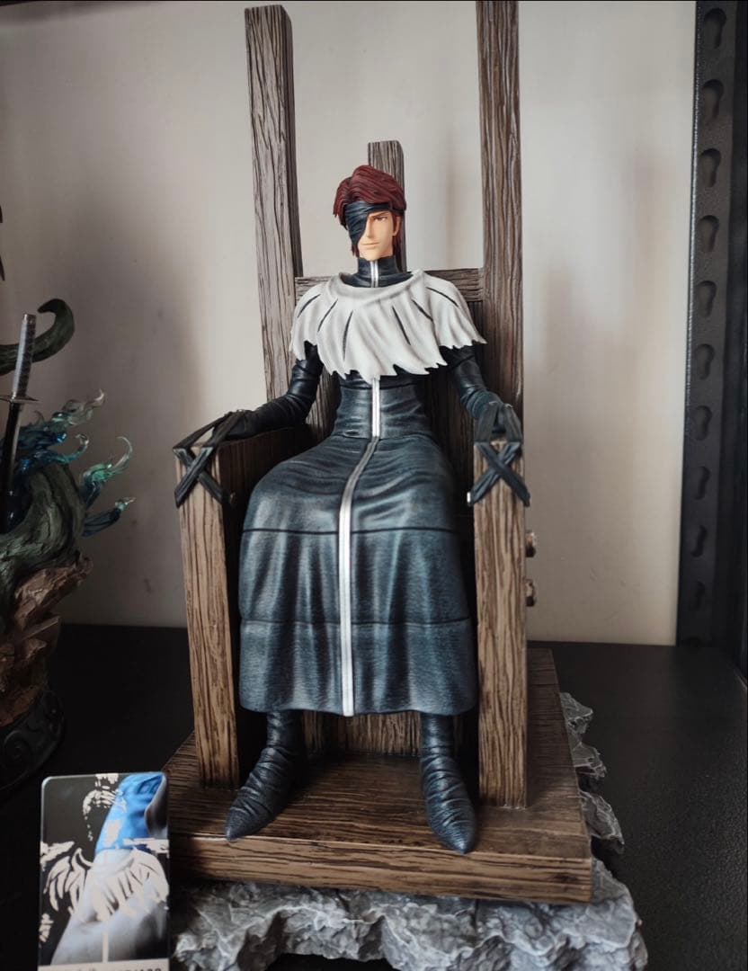 BLEACH 藍染惣右介 ガレージキット ガレキ スタチュー①④