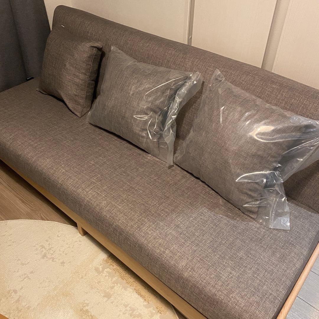 【極美品】モーブル ごろ寝ソファ 180cm